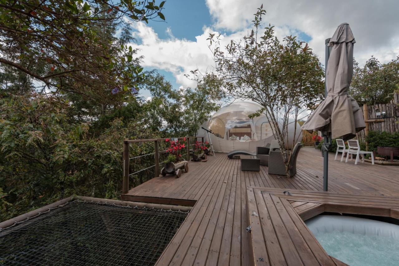 Bubblesky Glamping 40 Min From Medellin Otel El Retiro  Dış mekan fotoğraf