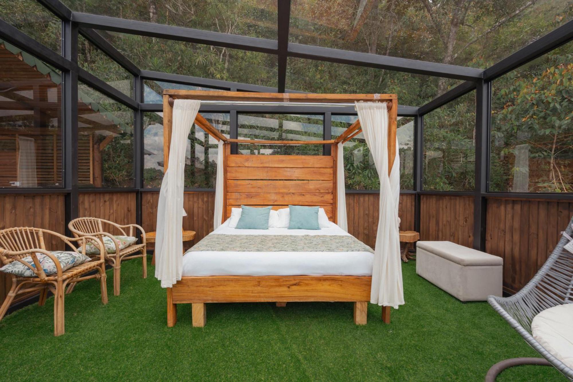 Bubblesky Glamping 40 Min From Medellin Otel El Retiro  Dış mekan fotoğraf