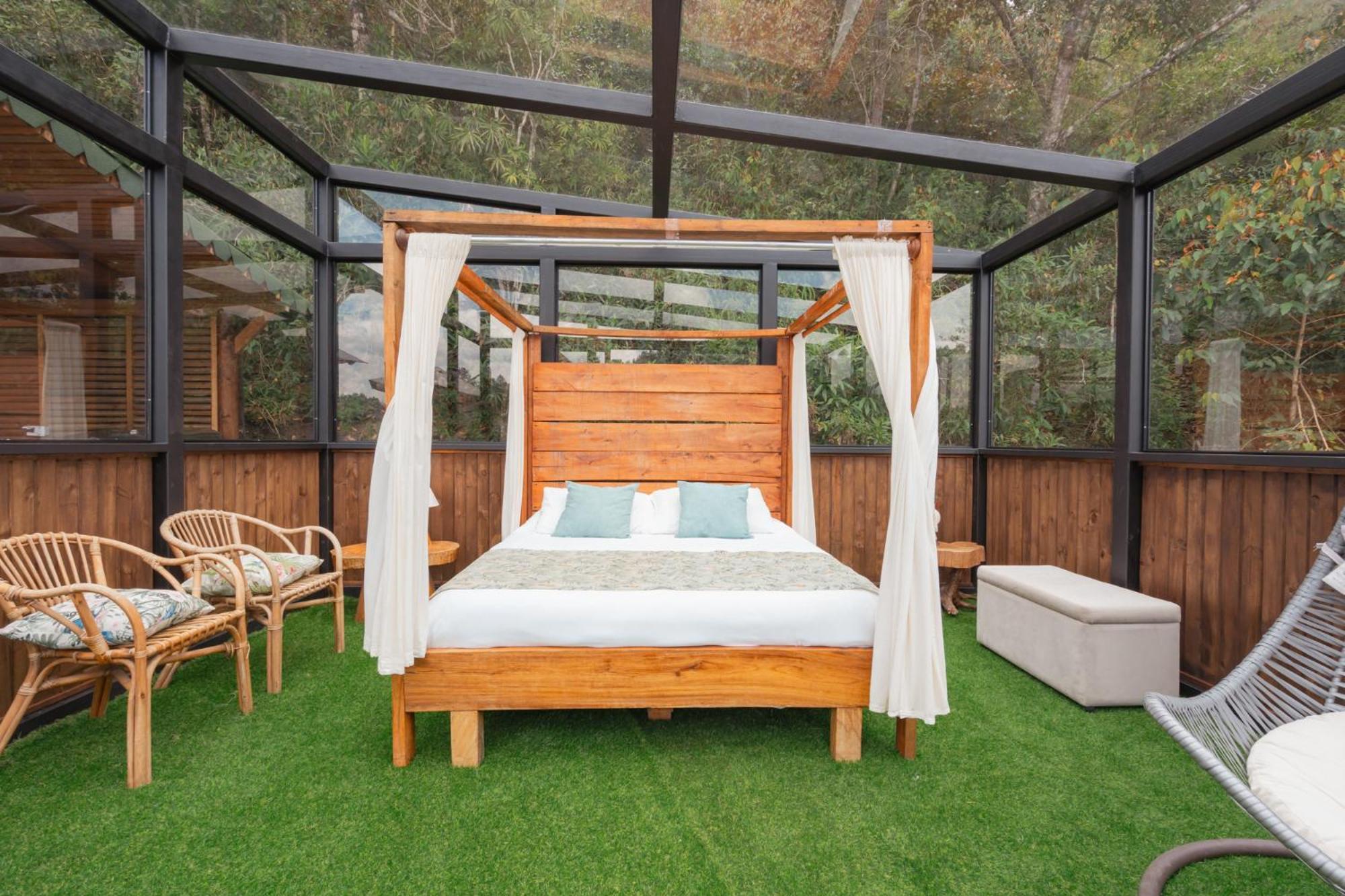 Bubblesky Glamping 40 Min From Medellin Otel El Retiro  Dış mekan fotoğraf